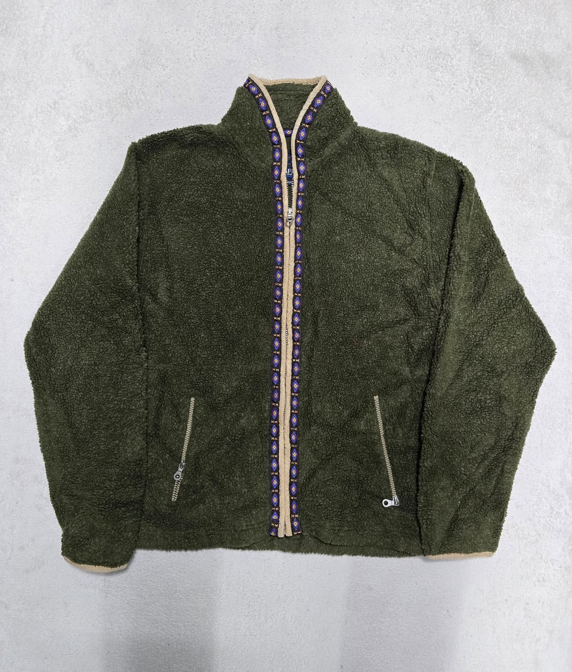 Penfield 펜필드 올리브 플리스 집업 자켓 M 상품이미지1