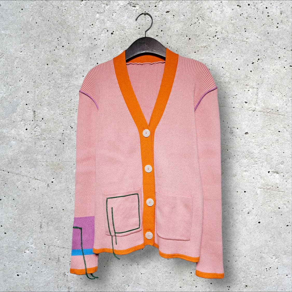 더맥 핑크 가디건 (95/M) 상품이미지1