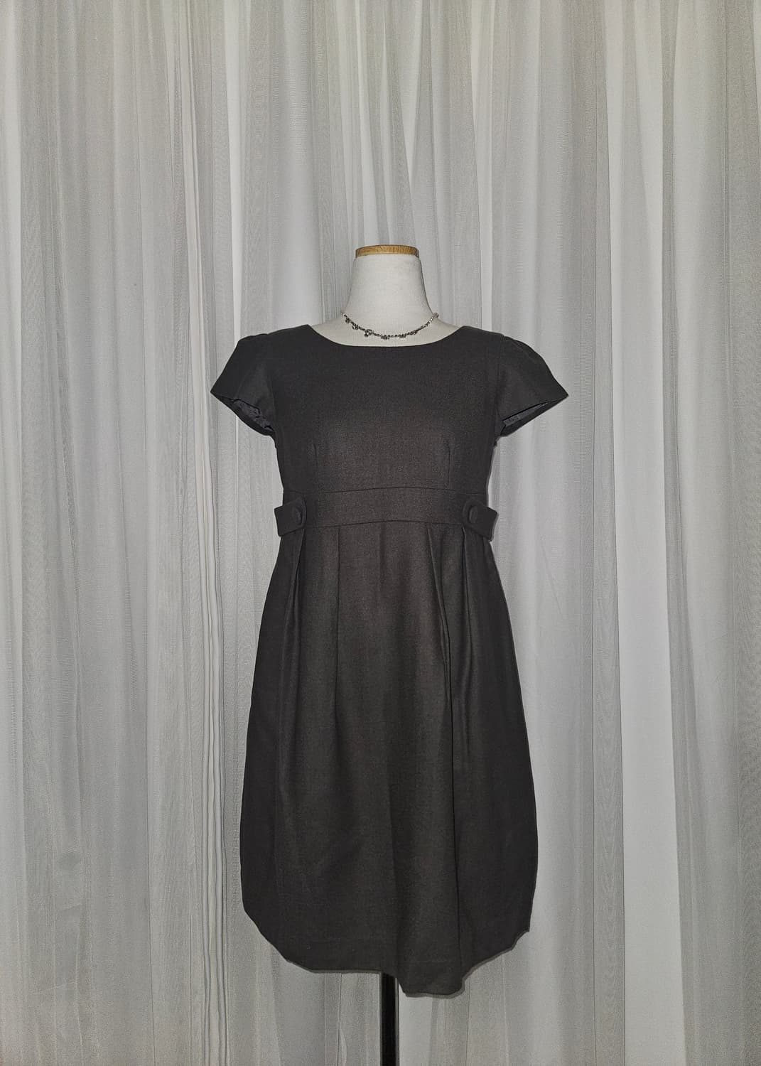 tiara 그레이브라운 울 원피스 니혼진 공겜여주 히메갸루 모리 고딕 상품이미지1