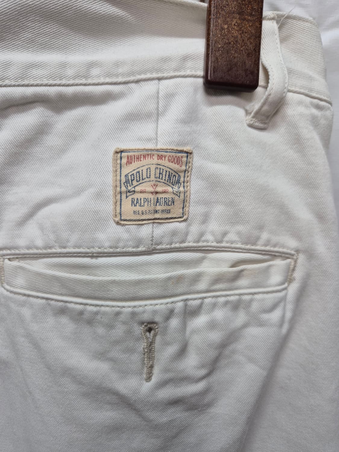 90's usa 폴로 치노 화이트 상품이미지3