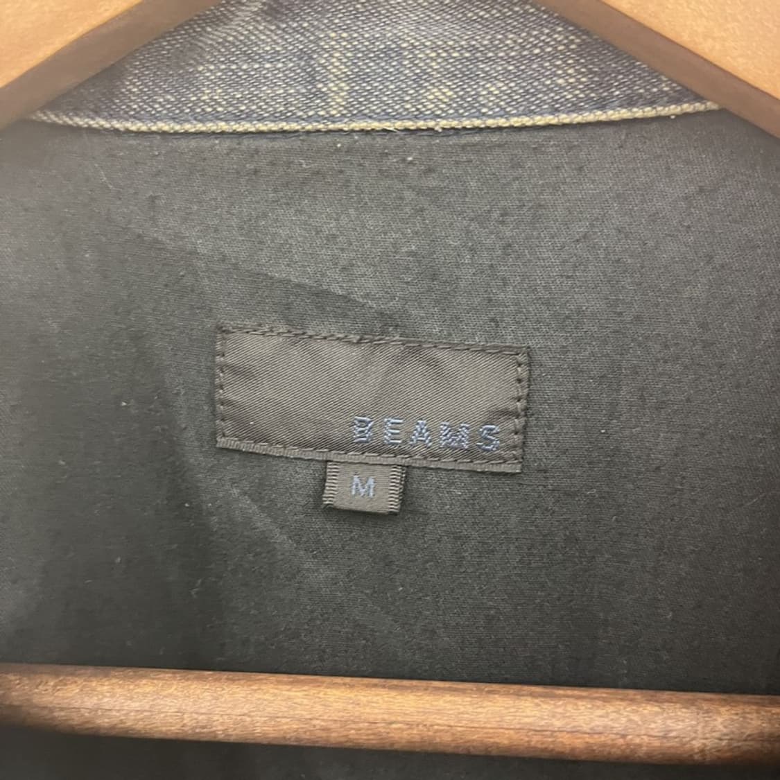 빔스 빈티지 모던시크 캐주얼 드레스핏 데님자켓 M C10455 상품이미지5