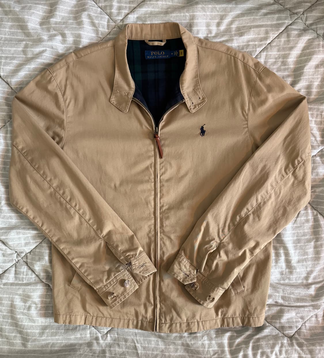폴로 랄프로렌 바라쿠다 자켓 베이지 상품이미지1