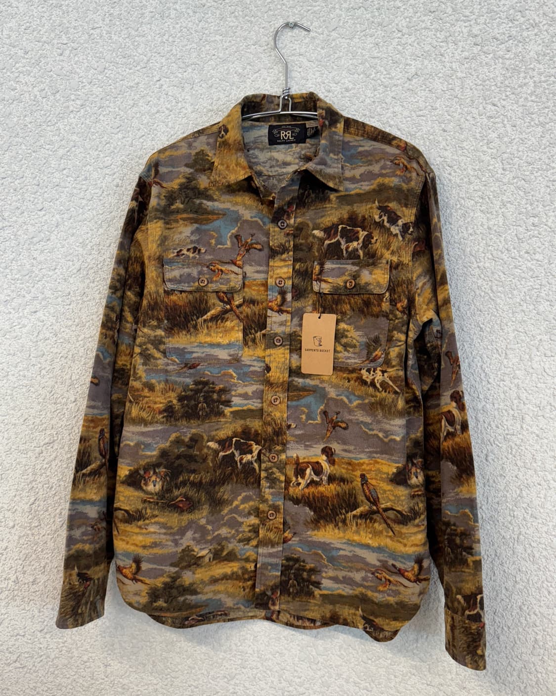 RRL 매트록 헌팅 패턴 워크 셔츠 상품이미지2