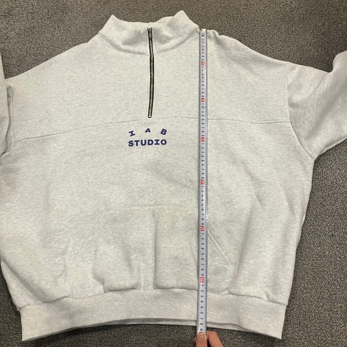 142 아이앱 스튜디오 하프집업 반집업 맨투맨 상품이미지7