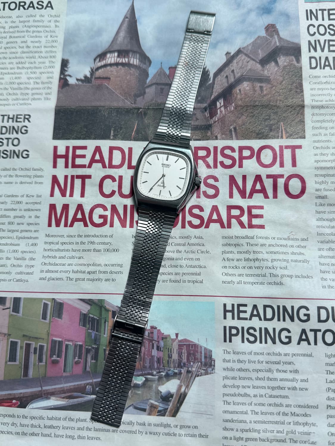 세이코 Seiko Silverwave 스퀘어 쿼츠 상품이미지2