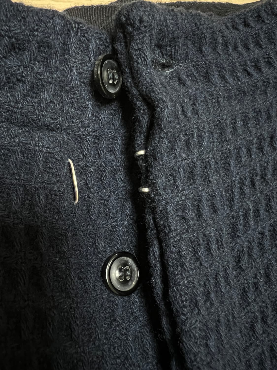 Masion Margiela 네이비 니트 트라우져 상품이미지8