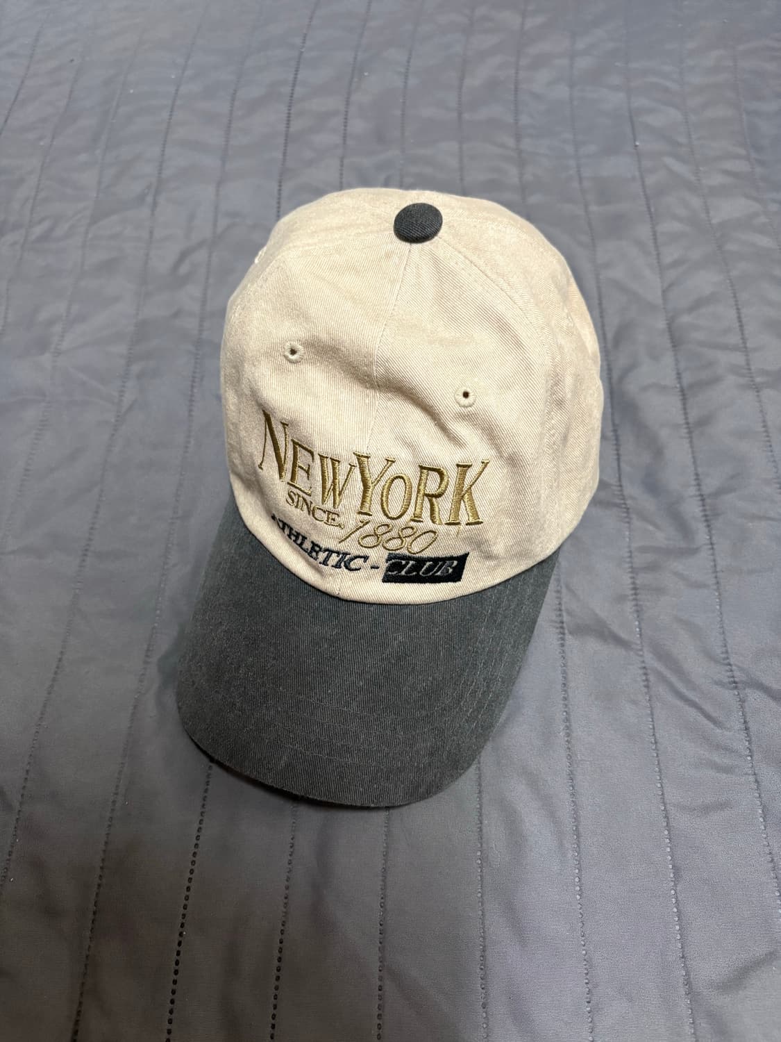 빈티지 워싱 베이지 볼캡 상품이미지1