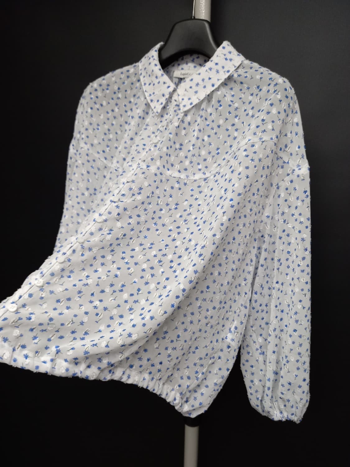 새 라삐아프 춘하추 8부9부 쉬폰블라우스 66.77 상품이미지5