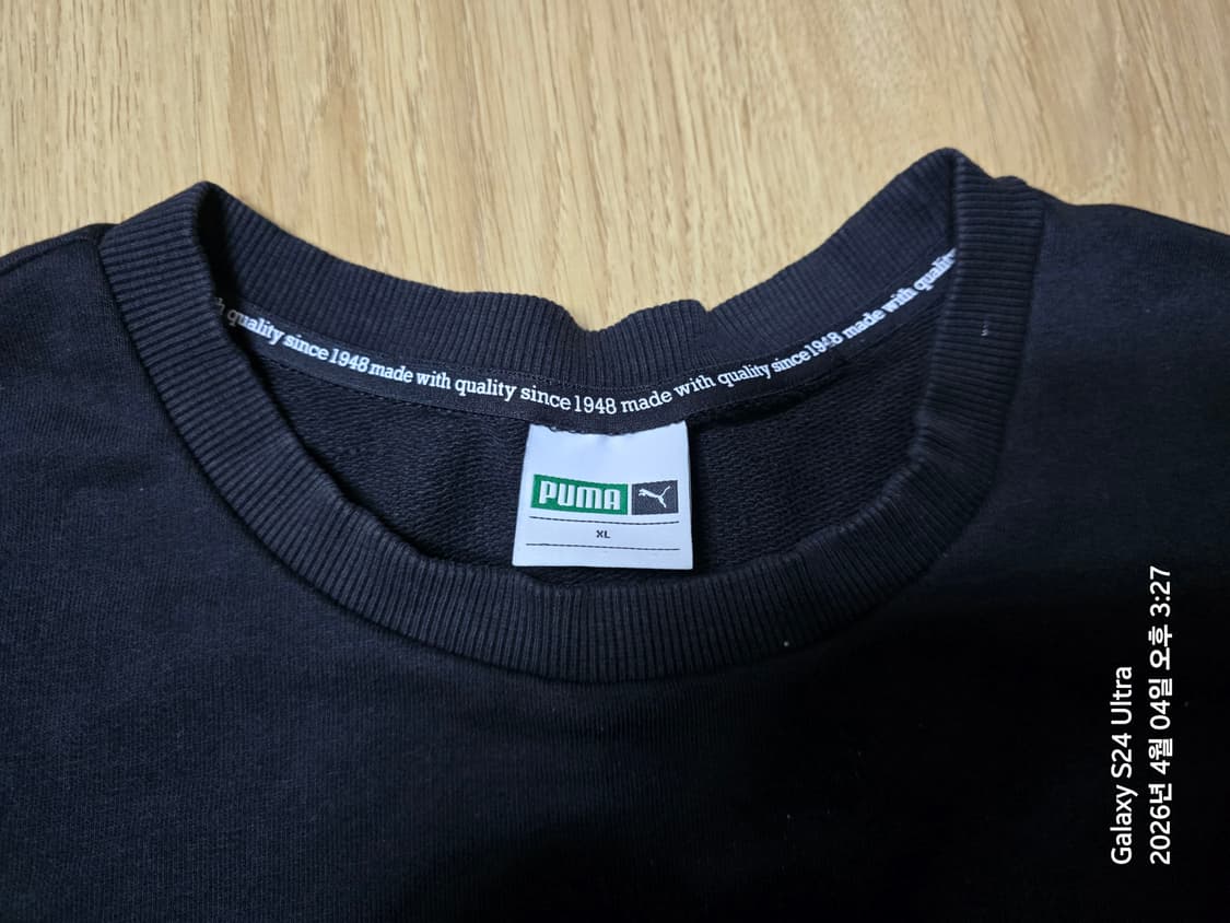 푸마 블랙 맨투맨 XL 사이즈 상품이미지6