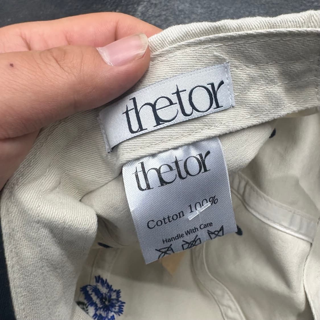 Thetor 플라워볼캡 상품이미지5