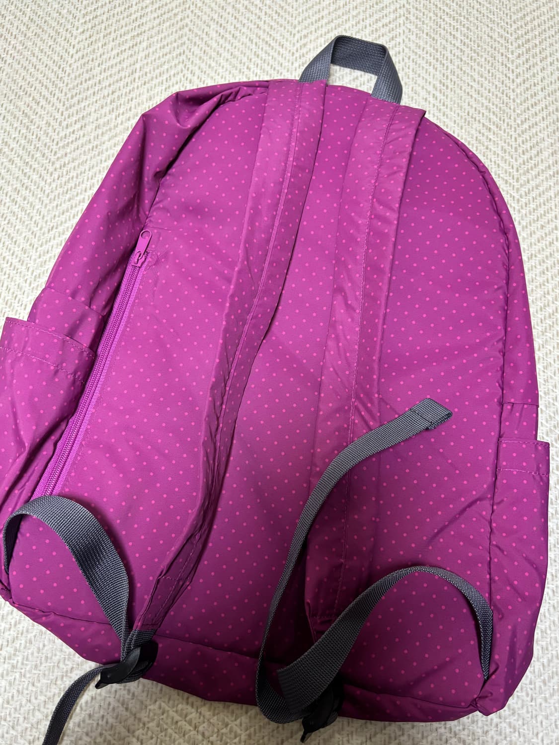 엔조블루스 도트 베이직 백팩 pink 상품이미지5