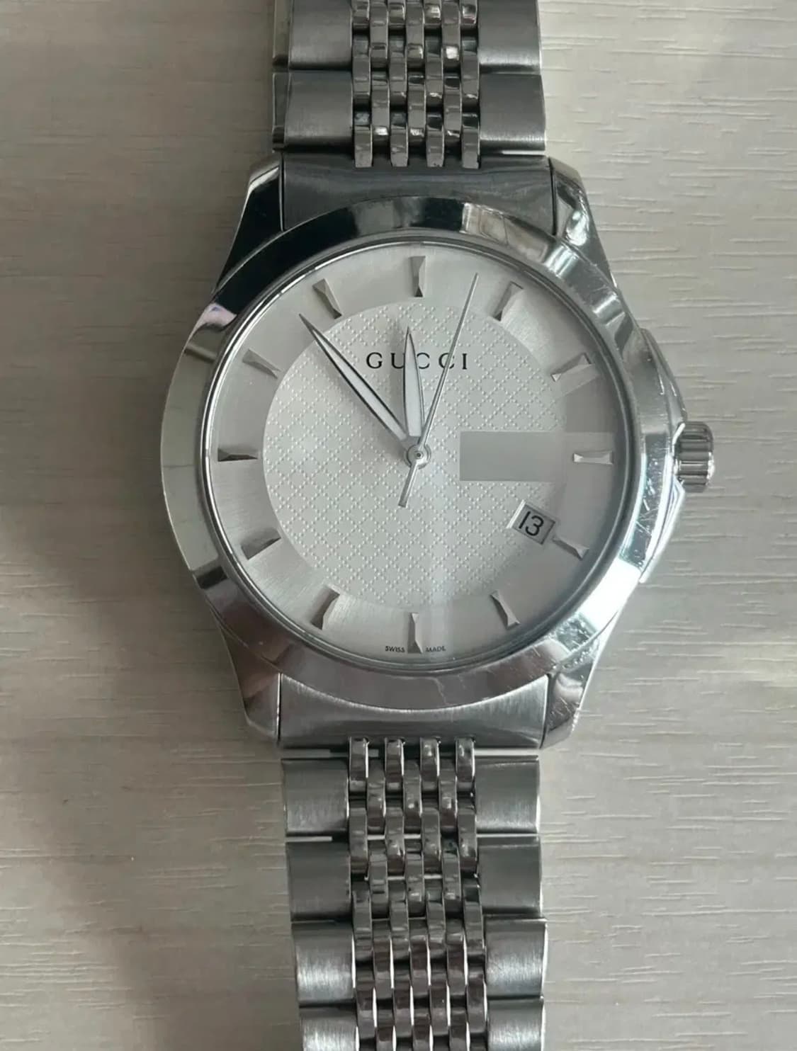 Gucci(구찌) YA126401 G타임리스 남성 메탈 쿼츠 38mm 상품이미지1