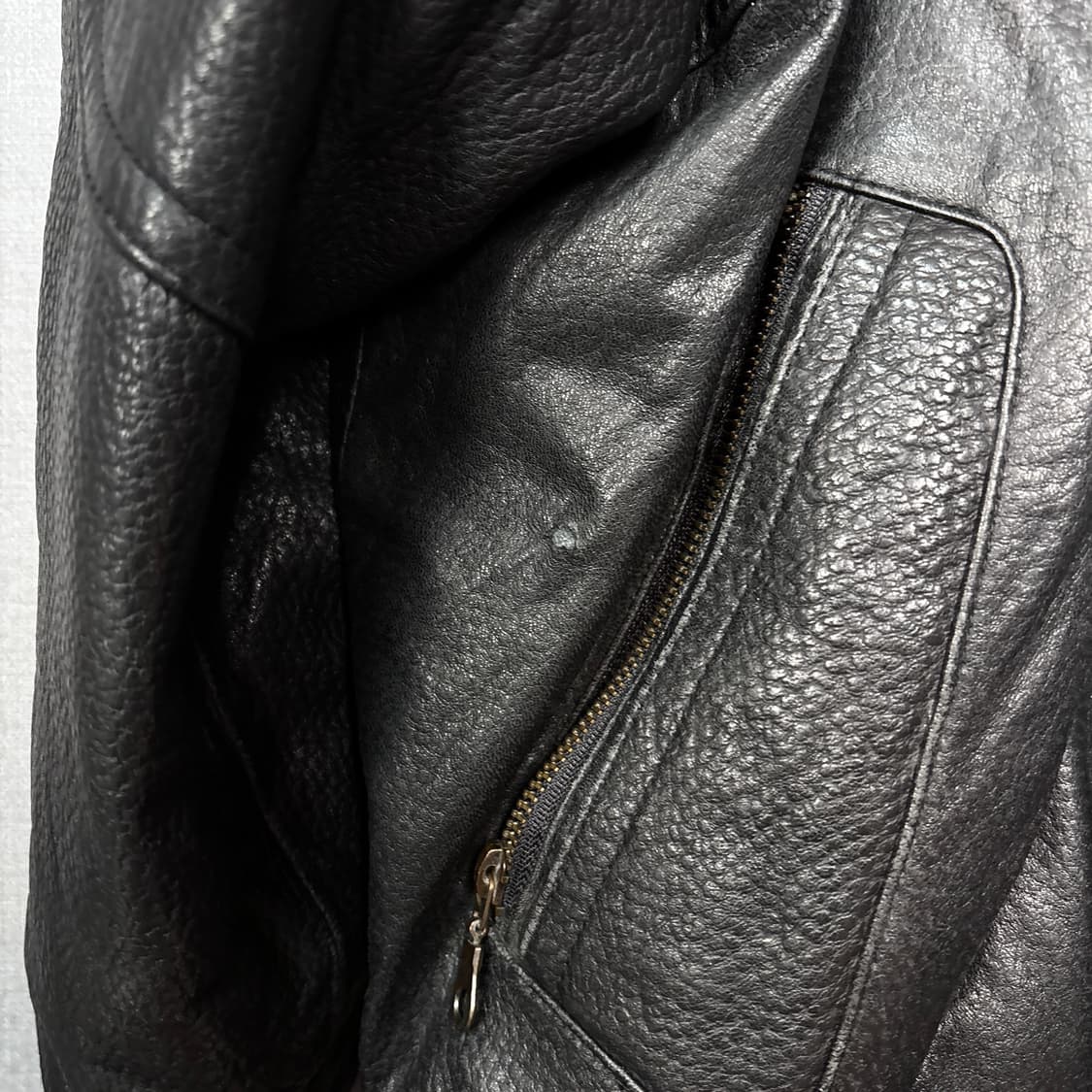 램스킨 봄버자켓 상품이미지4