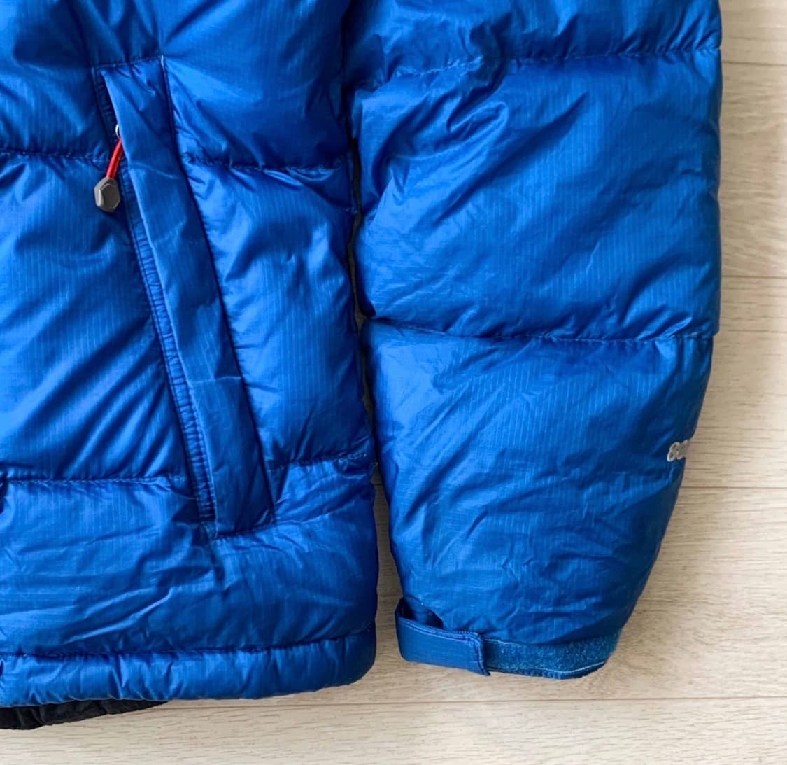 노스페이스 800 구스 다운 패딩 블루 M 상품이미지6