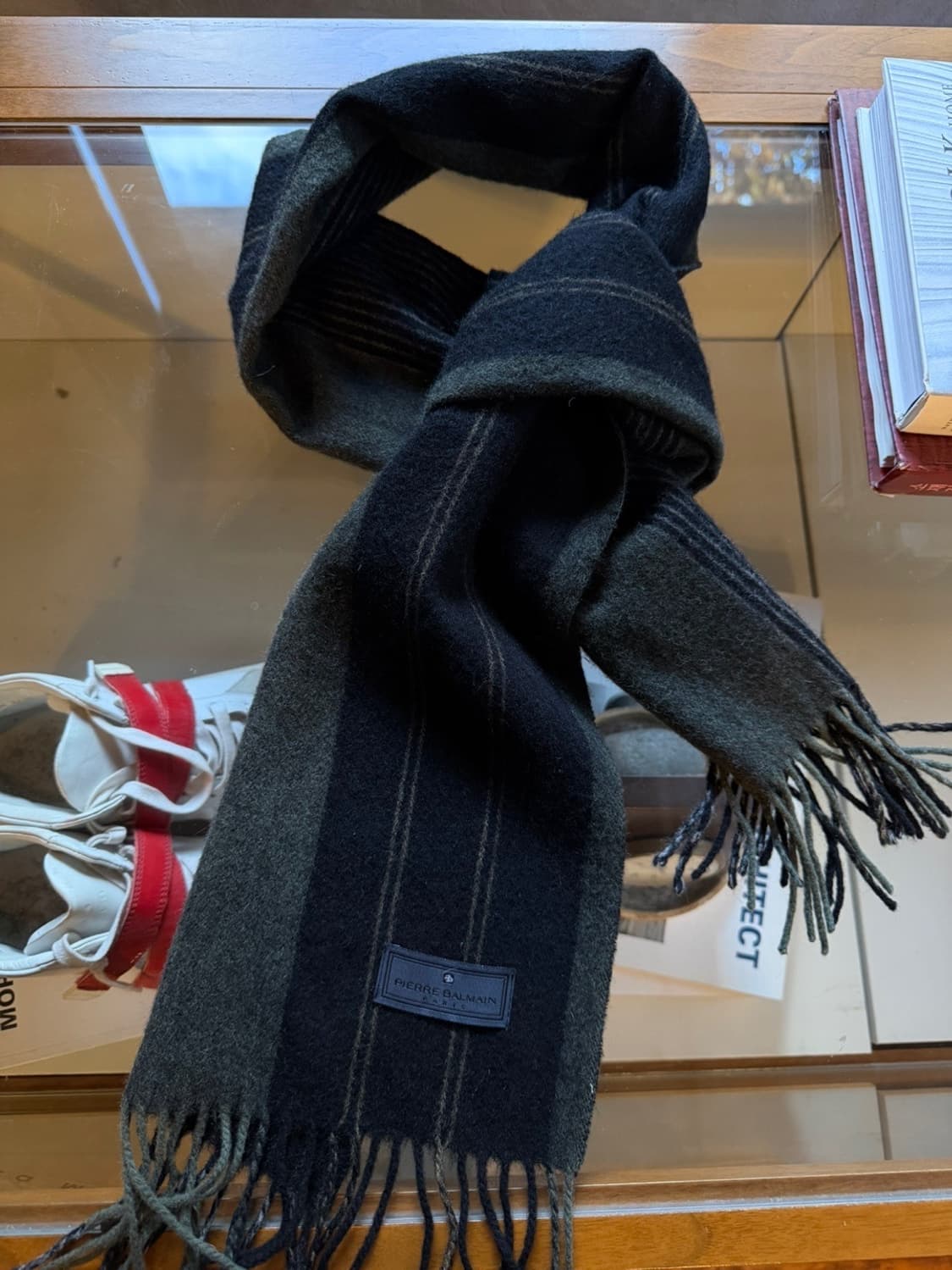 피에르 발망 램스울 머플러 상품이미지1