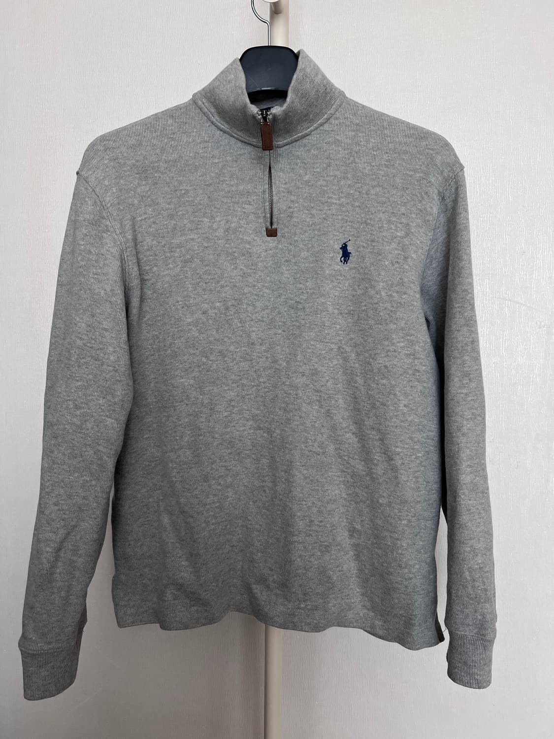 Polo Ralph Lauren Grey Half-Zip Cotton S 상품이미지1