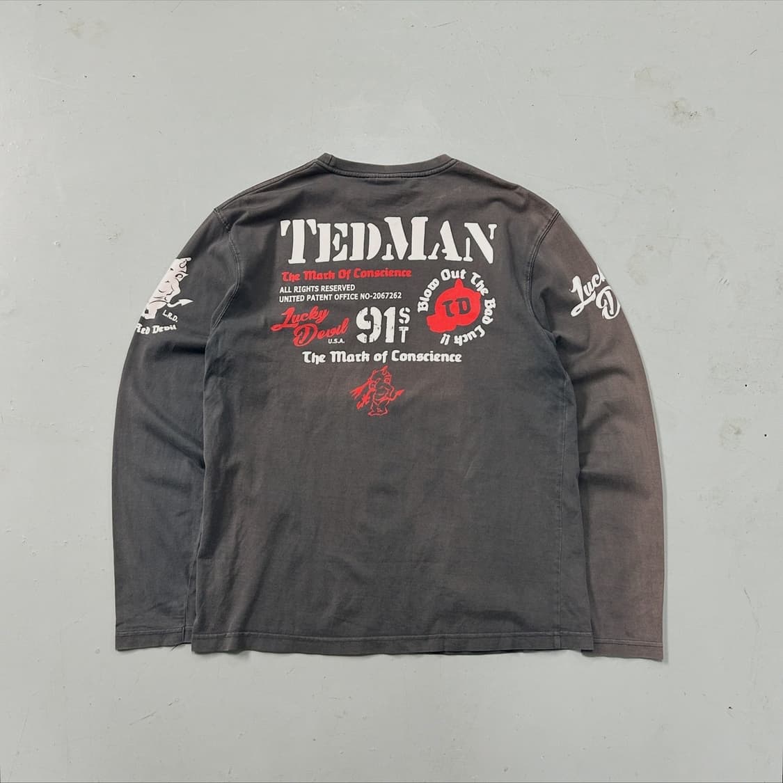 테드컴퍼니 프린팅 썬페이딩 롱슬리브  상품이미지3