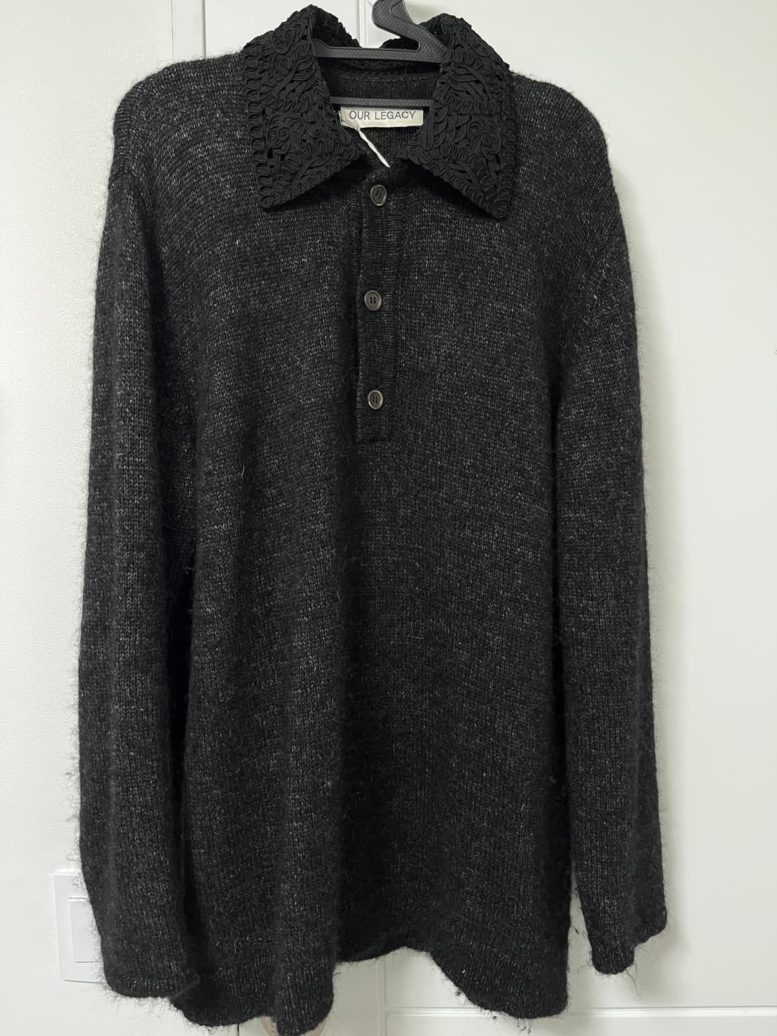 아워레가시 빅피케 알파카 니트 싸게 팝니다! 상품이미지4