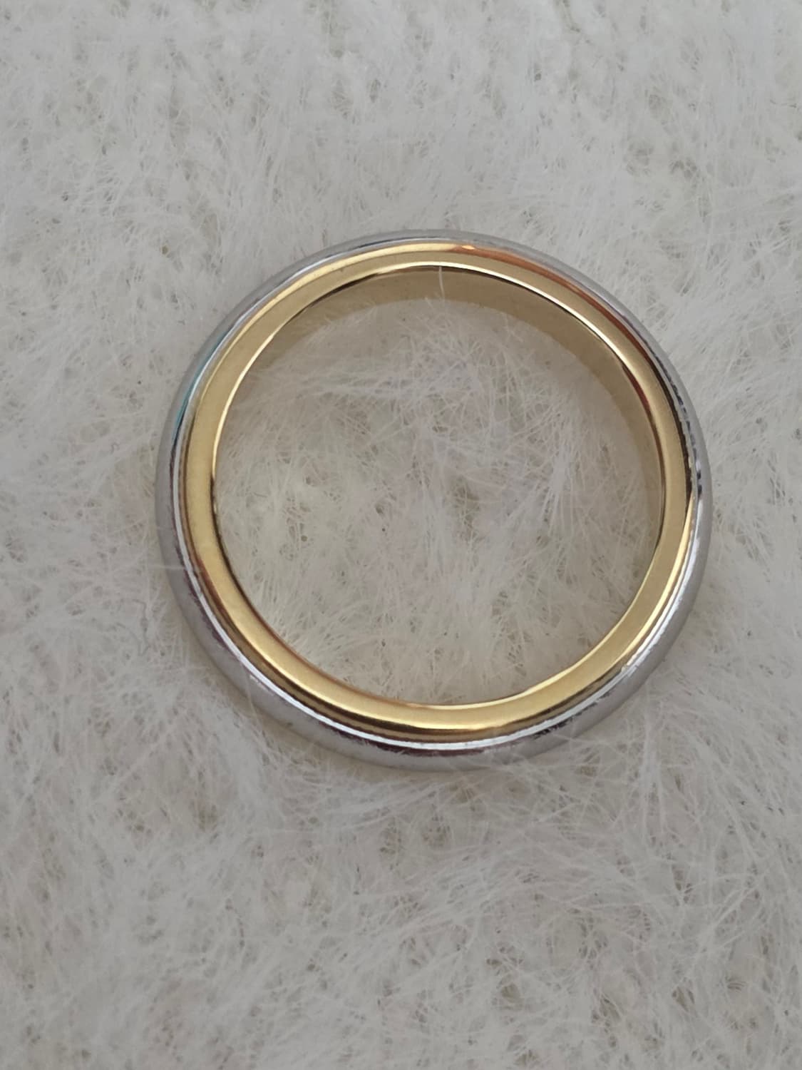 티파니앤코 밀그레인 3.5MM 플래티늄 옐로우골드 상품이미지3