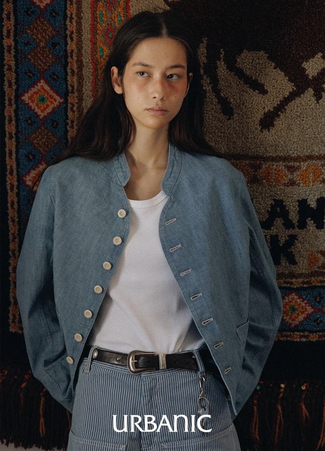 urbanic 30 Dolman jacket Chambray 상품이미지1