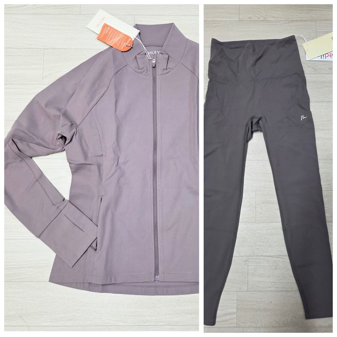 새상품 여성~77 무브 서포트자켓M, 레깅스L- 요가복,필라테스복  상품이미지1