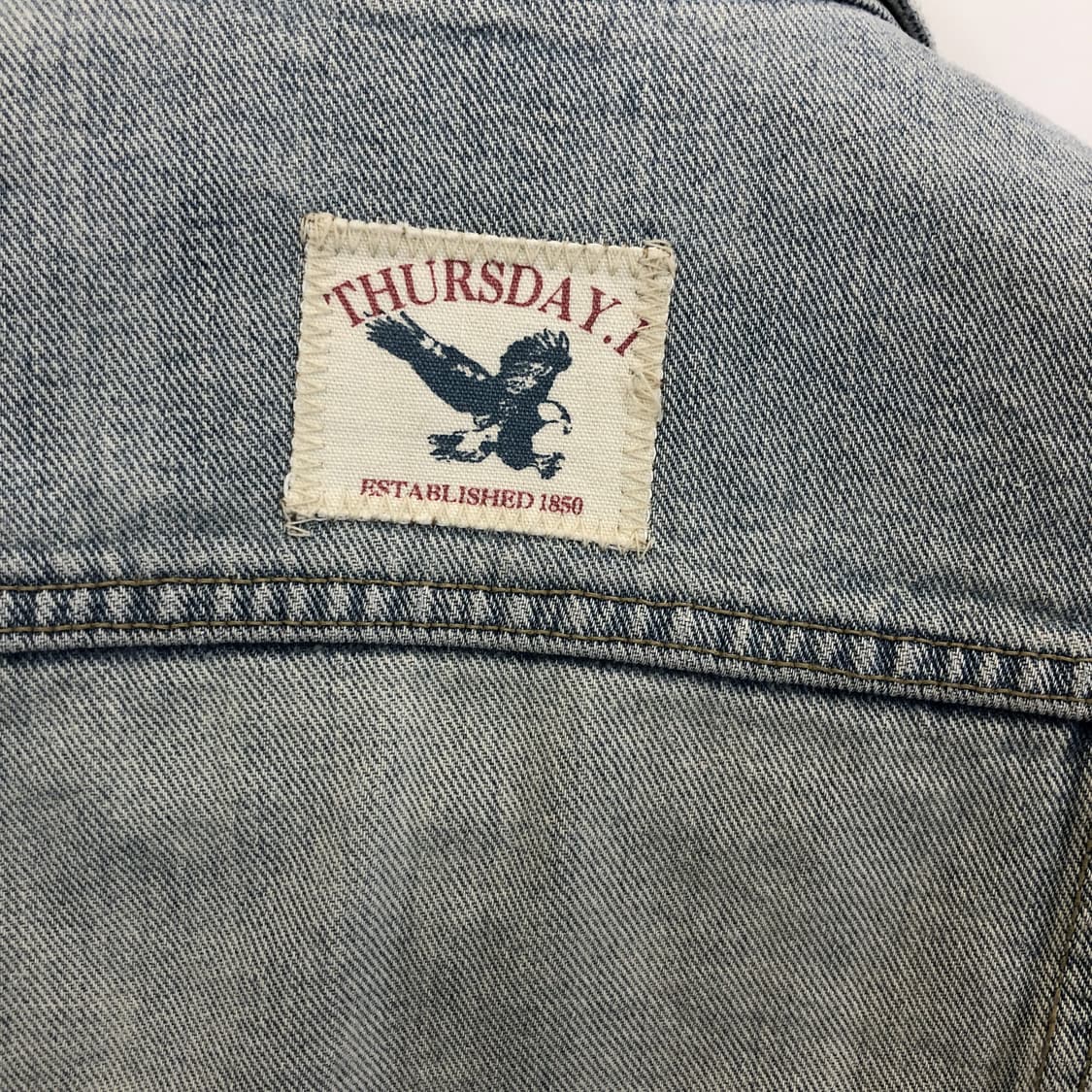 써스데이아일랜드 워싱 트러커자켓 95 상품이미지4