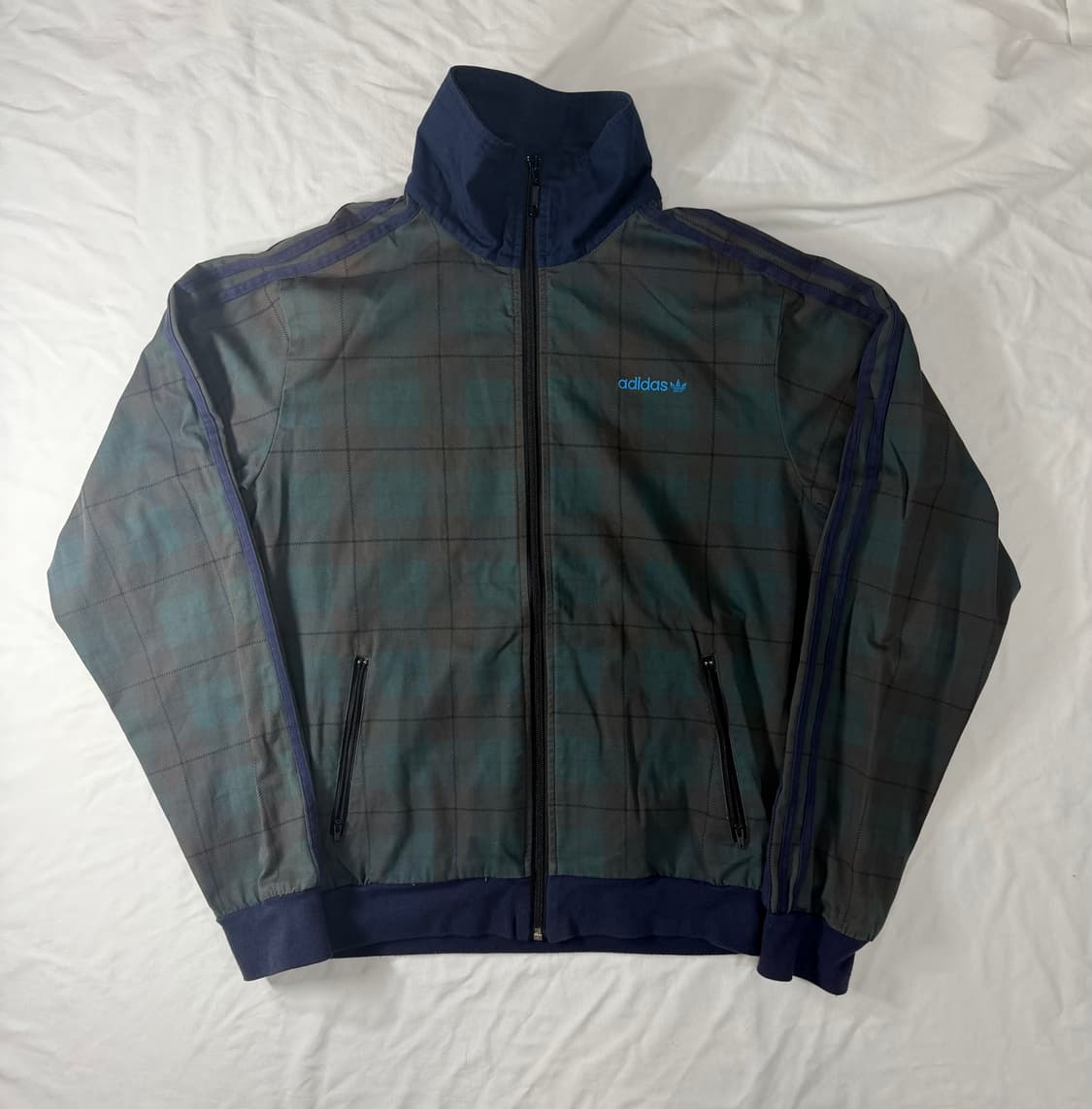 00s 아디다스 져지 체크 트랙탑 베켄바우어 상품이미지1