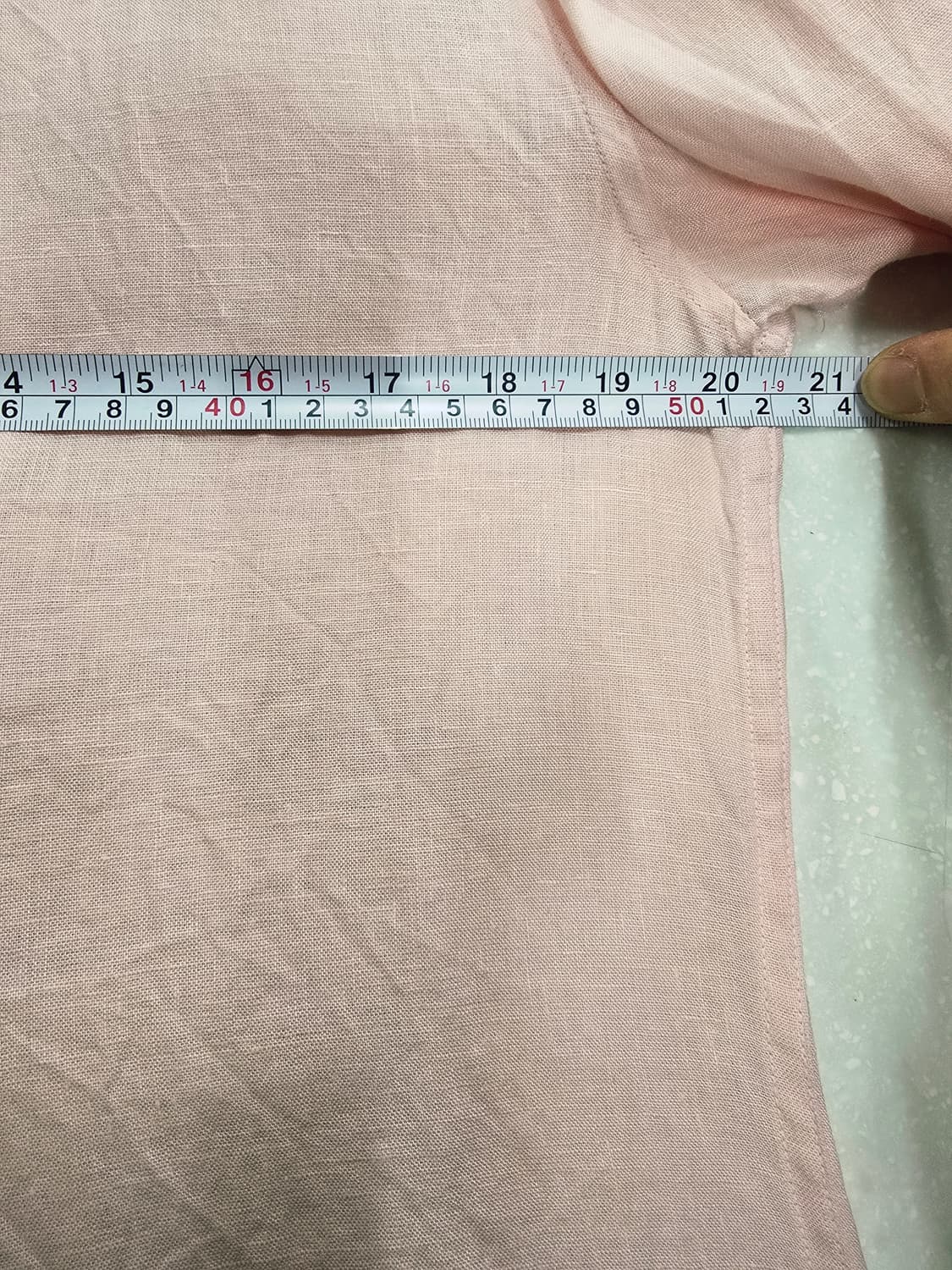 라코스테 핑크 헨리넥 셔츠 남방 상품이미지6