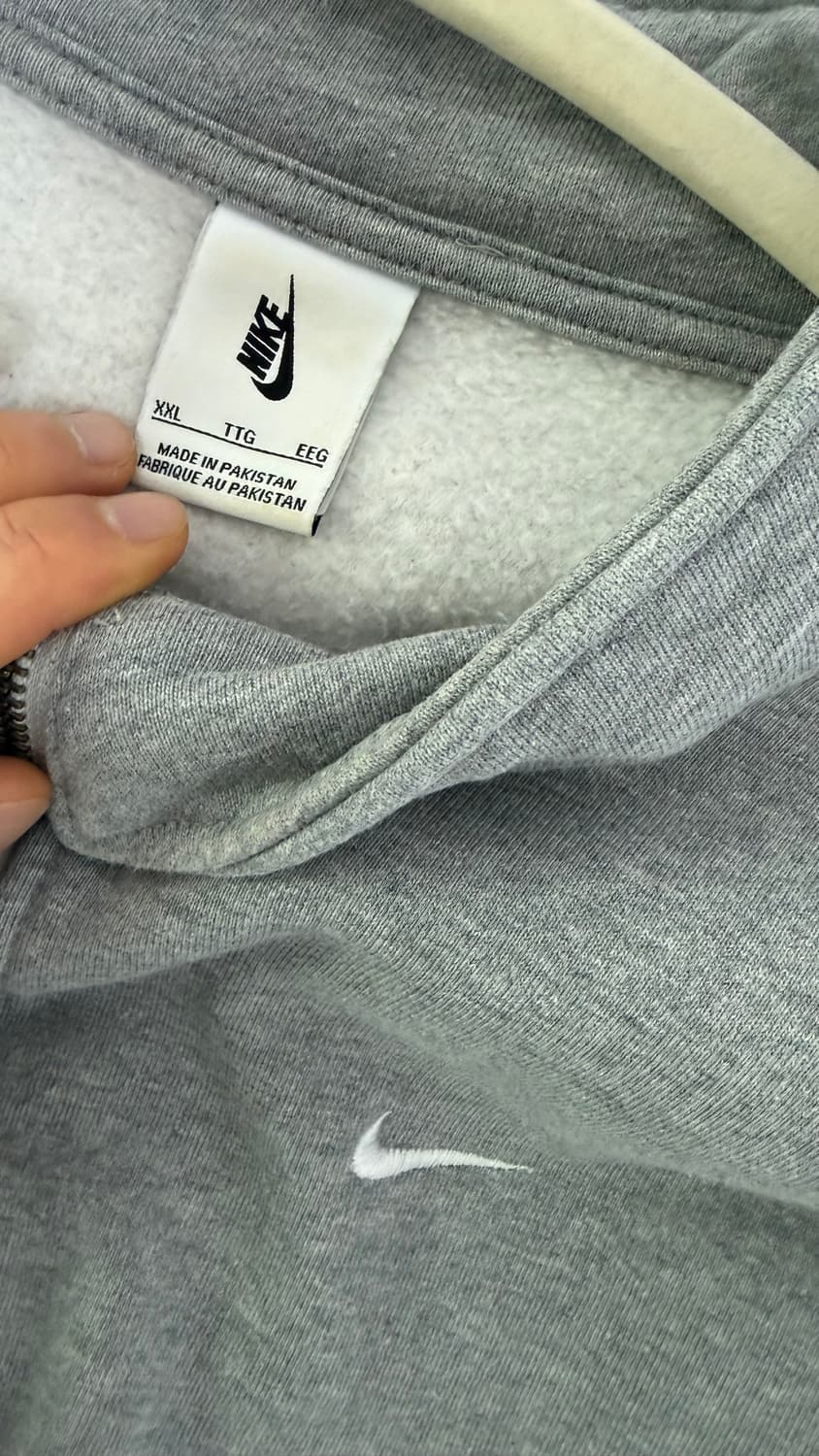 나이키 솔로 스우시 하프집업 회색 XXL 상품이미지3