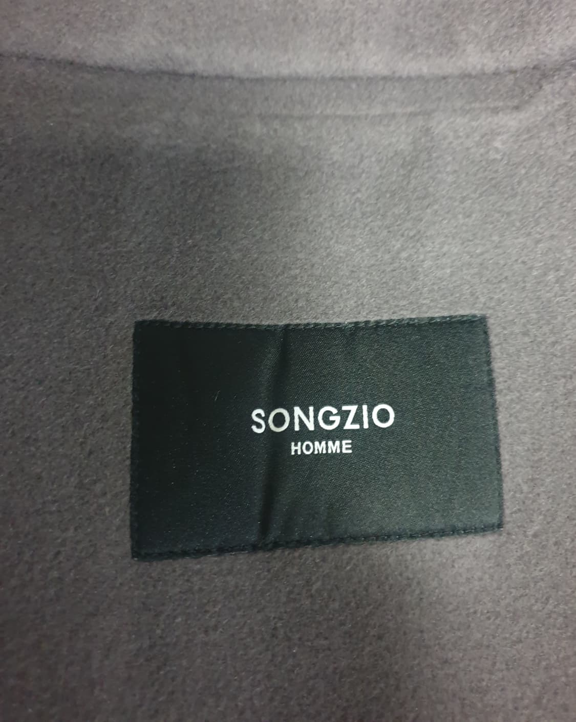 (30주년) 송지오옴므 차승원 SC30 캐시미어 코쿤 싱글 노치드 롱코트 상품이미지7