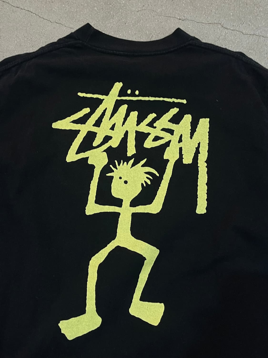 80'S STUSSY stickman t-shirt 상품이미지5