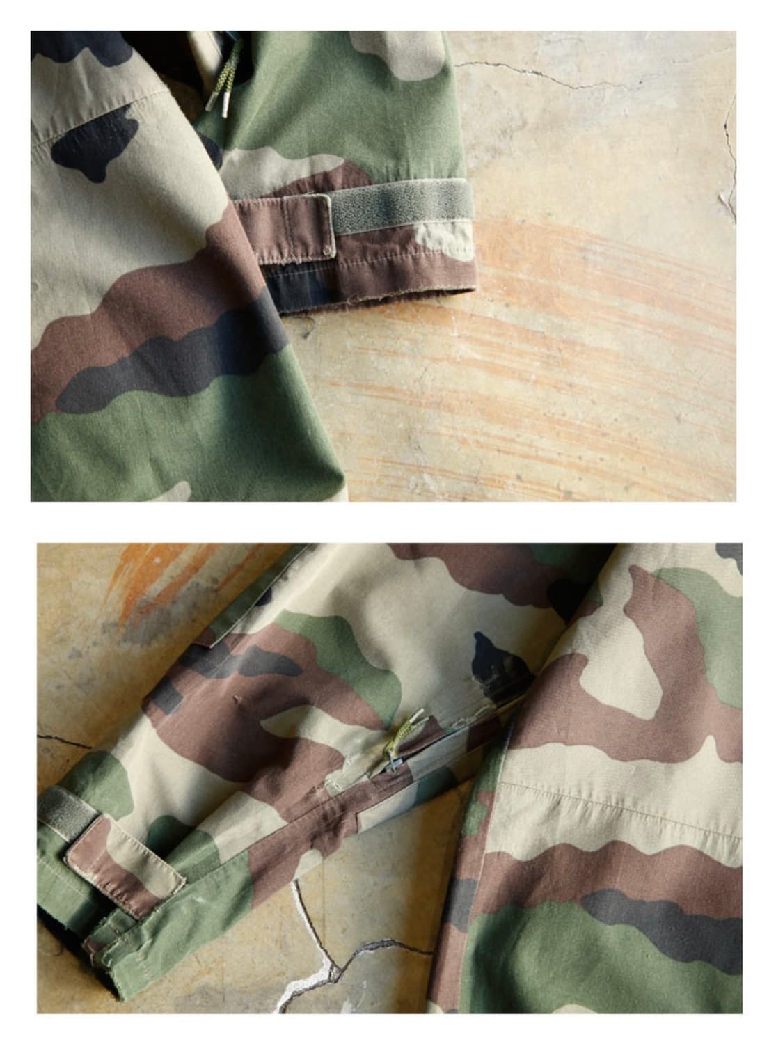 90s 프랑스군 고어텍스 카모 파카 자켓 상품이미지2