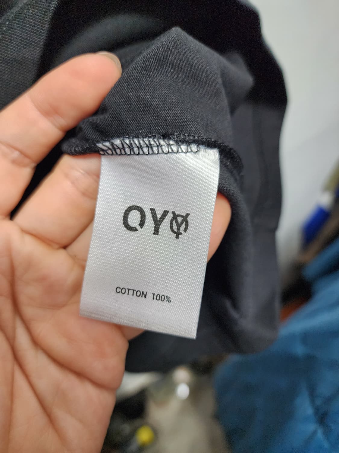 (새상품) OY 블랙 긴팔티 상품이미지5