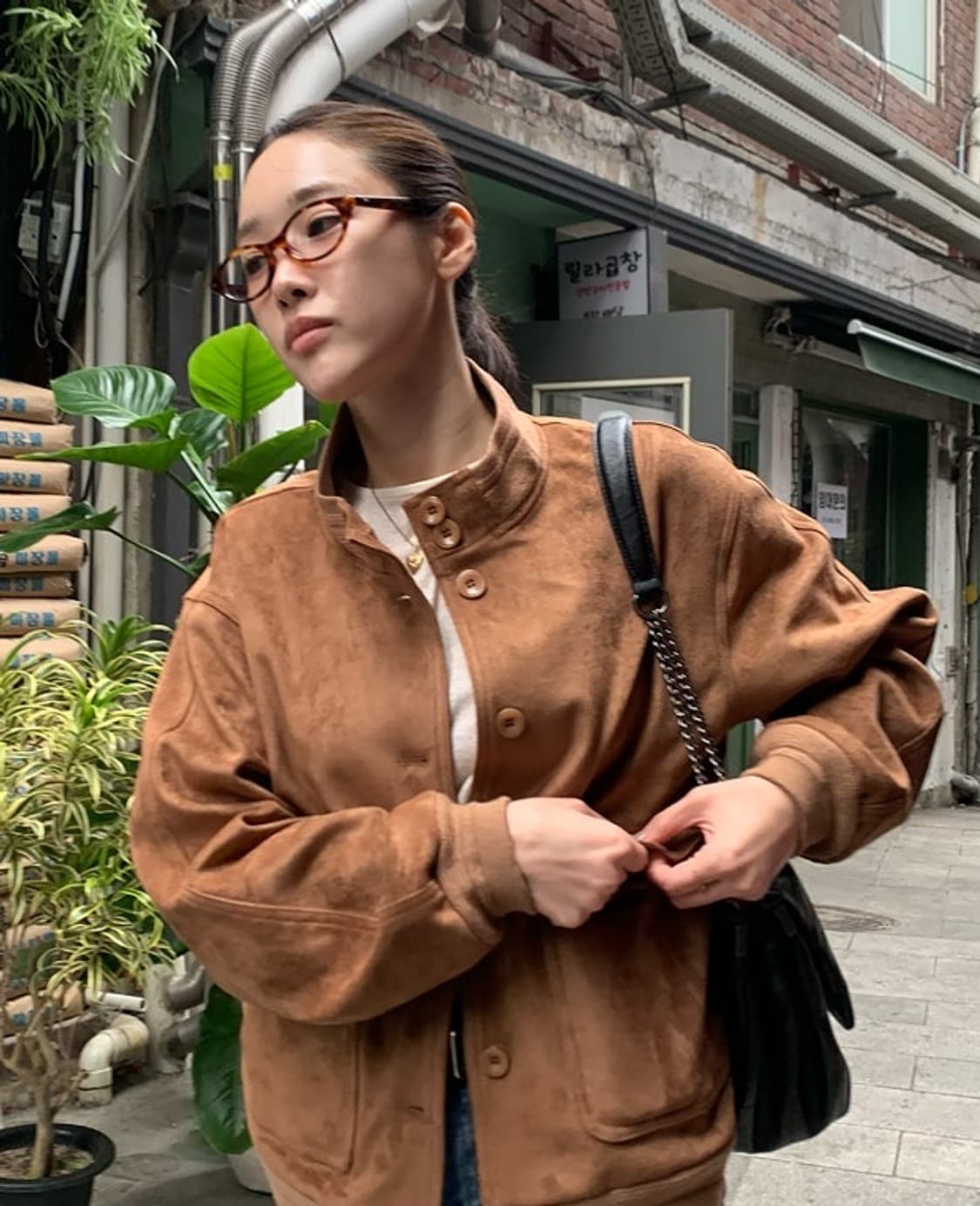 쉬이즈큐트 블루종 카멜 (첫제품) 상품이미지1