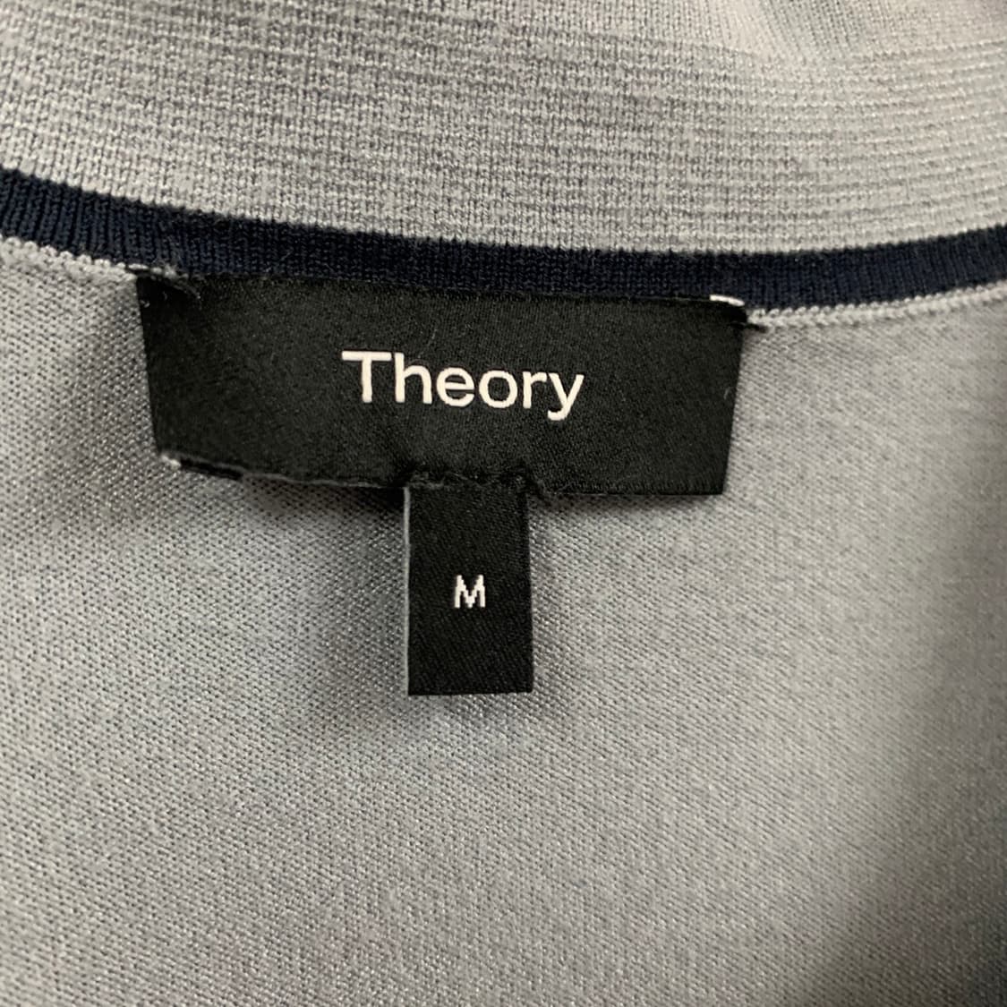 M THEORY 띠어리 고리스 블루 PK 니트 폴로 반팔 카라티 상품이미지3
