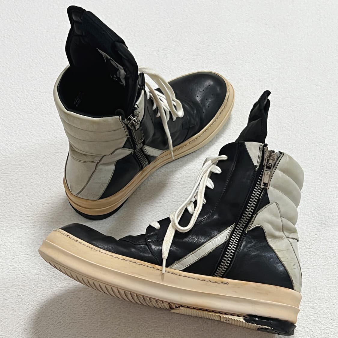 릭오웬스 12FW 지오바스켓 모노크롬 LDB 상품이미지5