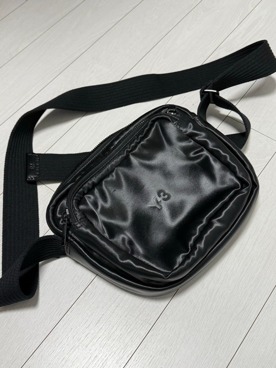 요지야마모토 Y-3 크로스백 IJ9901 BLACK 상품이미지2