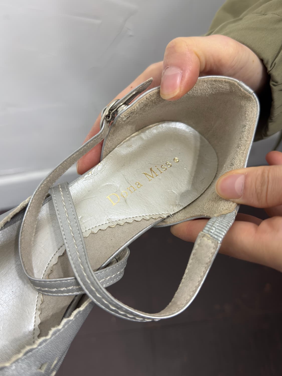 dona miss silver maryjane 상품이미지4