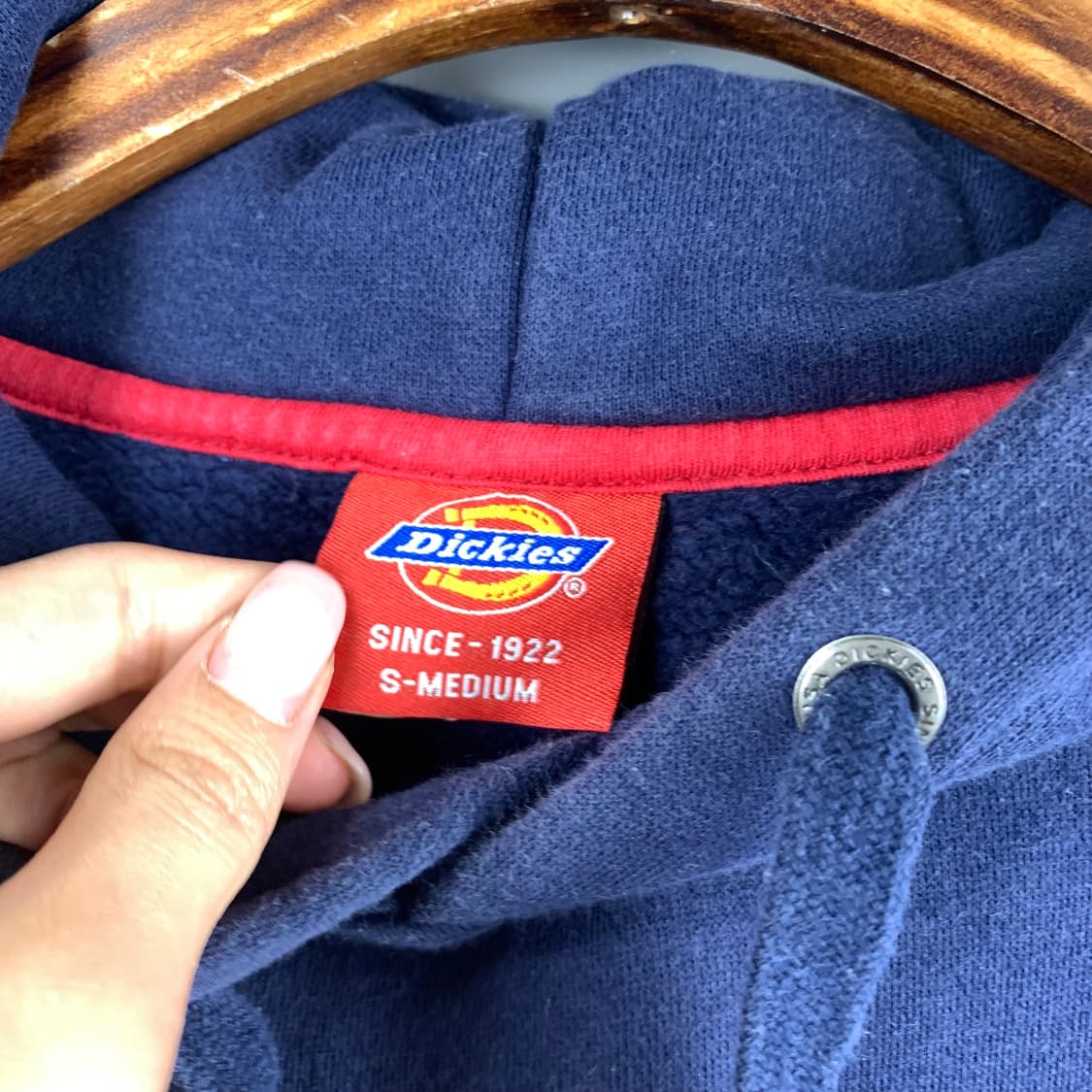 디키즈 스펠아웃 네이비 후드티 상품이미지6