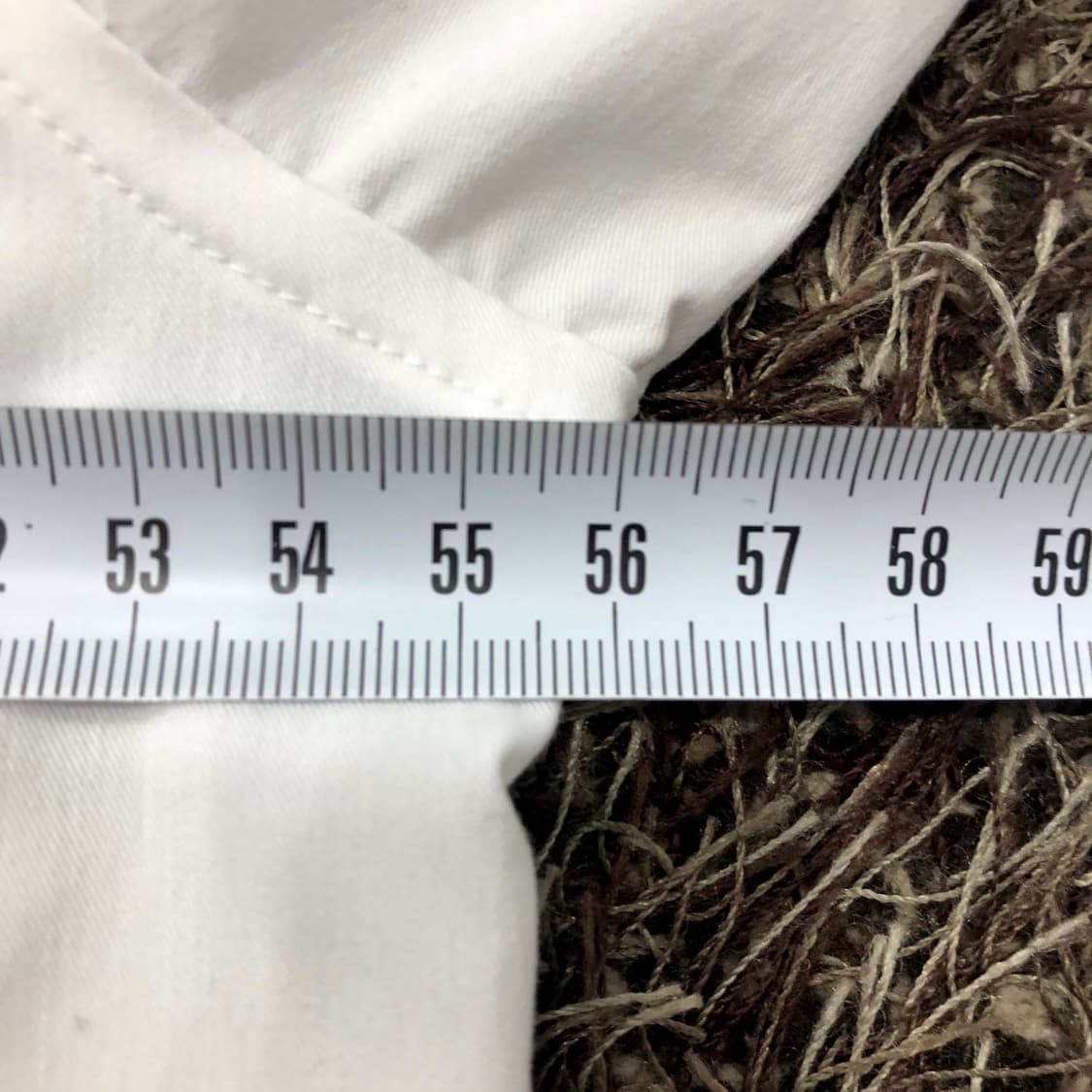  S 인사일런스 논카라 화이트 오버핏 셔츠 상품이미지7