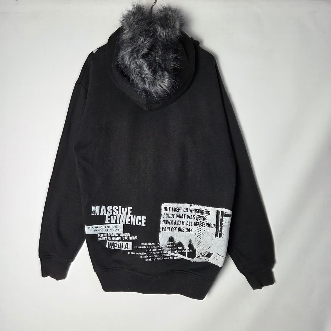 [IMPALA] 재팬 임팔라 펑크 그래픽 울프죠 후드집업 상품이미지2