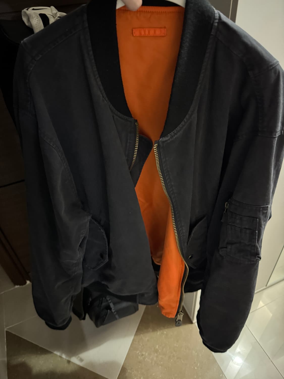 포스텍스 가먼츠 워시드 코튼 ma-1 상품이미지1