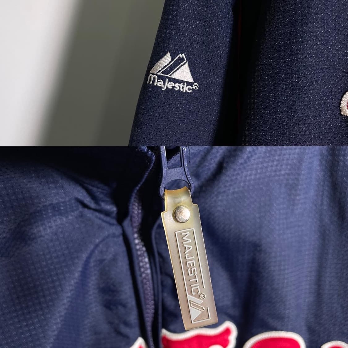 마제스틱 Authentic 보스턴 레드삭스 바시티 자켓 상품이미지7