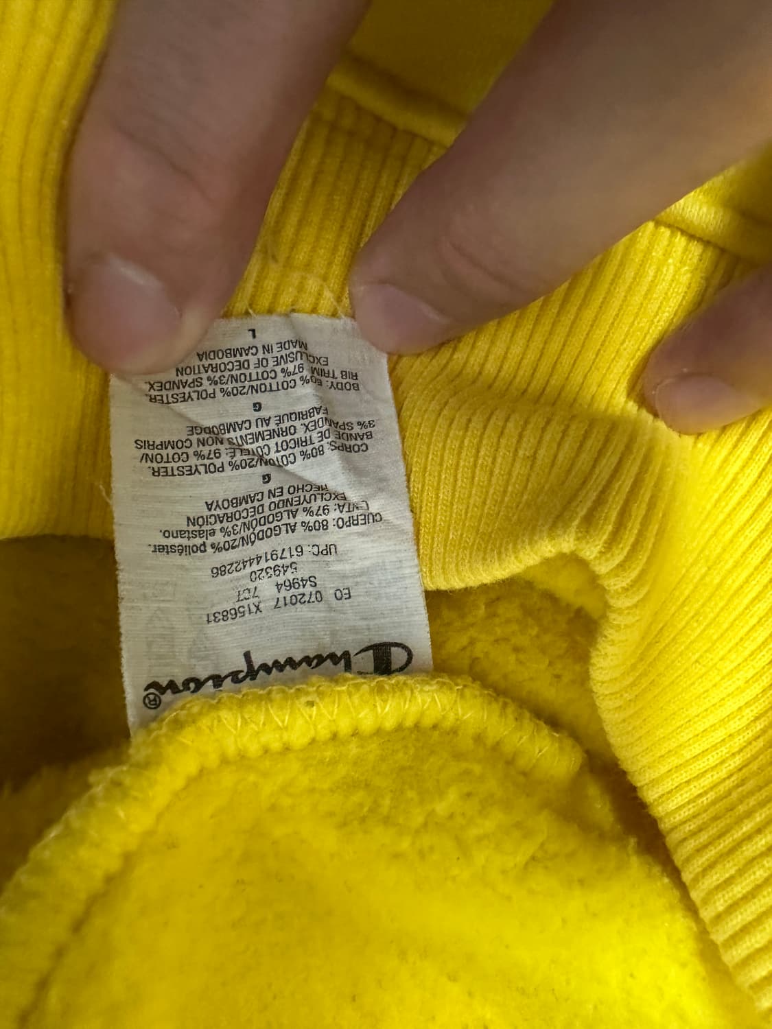 Supreme / Champion® Label Hooded 후드 (L) 상품이미지5