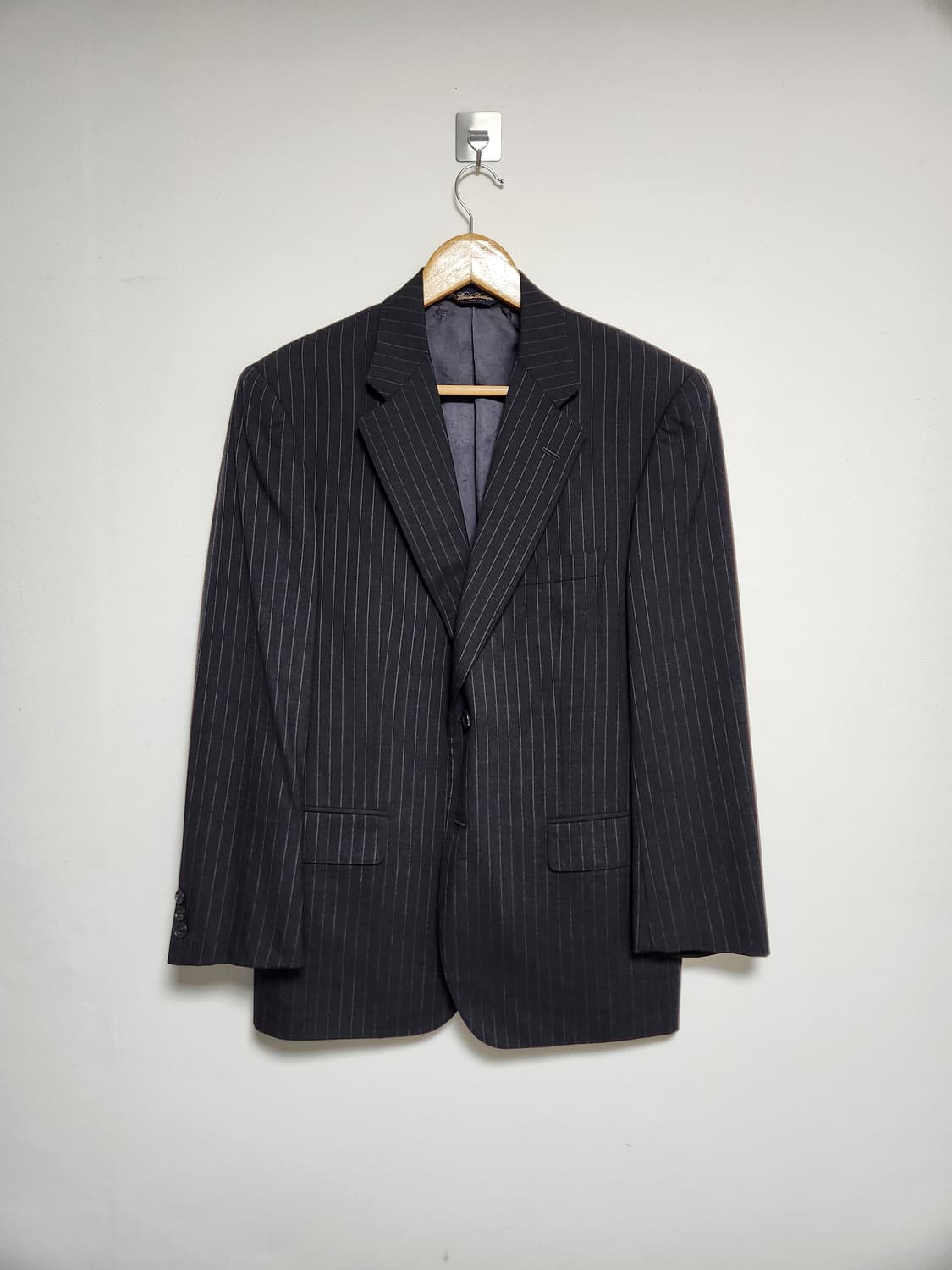 브룩스브라더스 스트라이프 수트 자켓 M~L - J50 상품이미지1