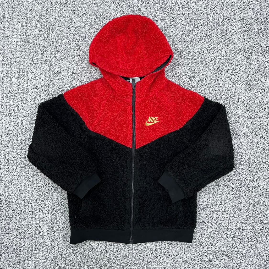 S 나이키 키즈 플리스 후드 집업 0313M 상품이미지1