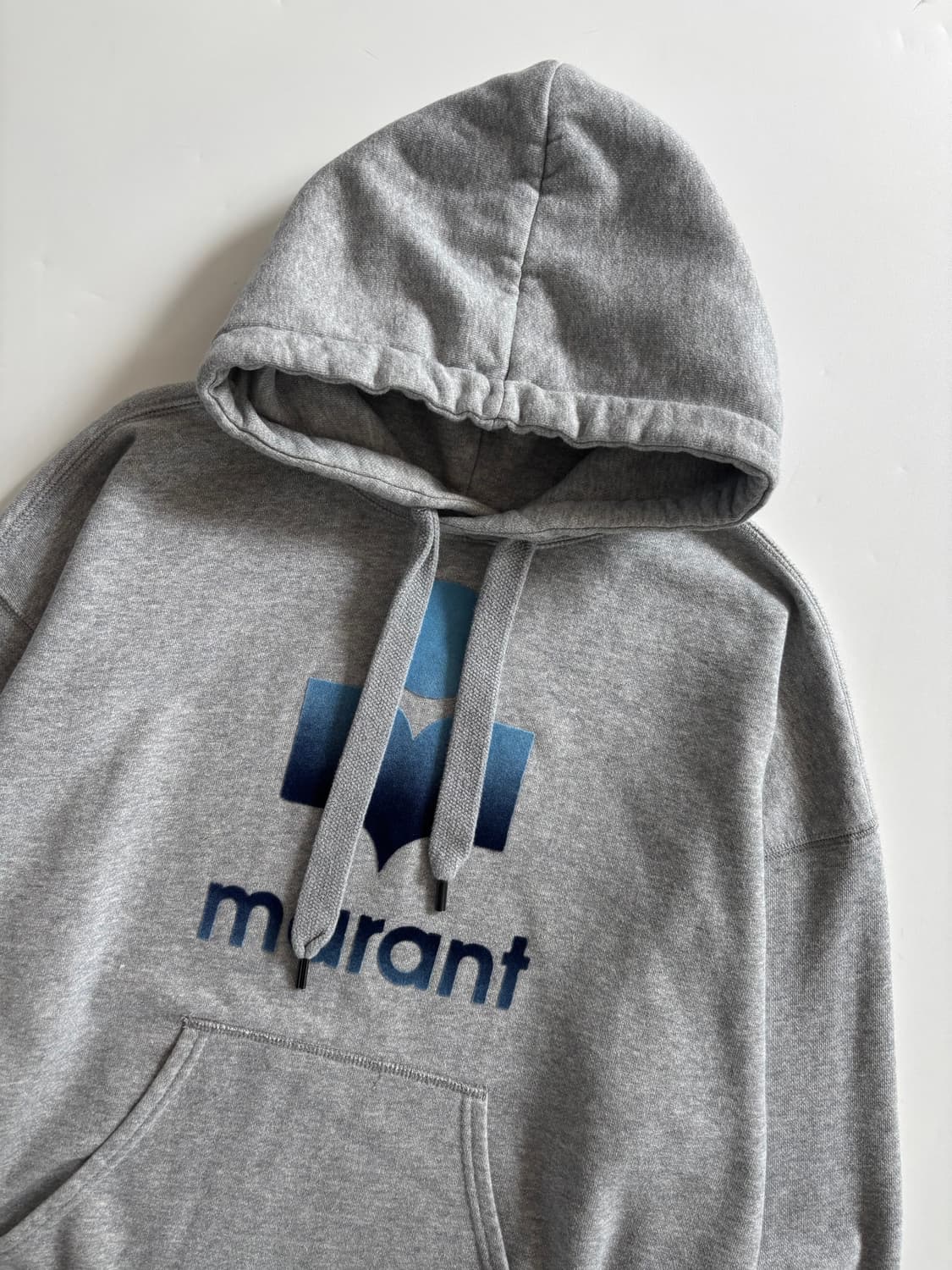 Isabel Marant 이자벨마랑 그레이 로고 후드티  상품이미지2