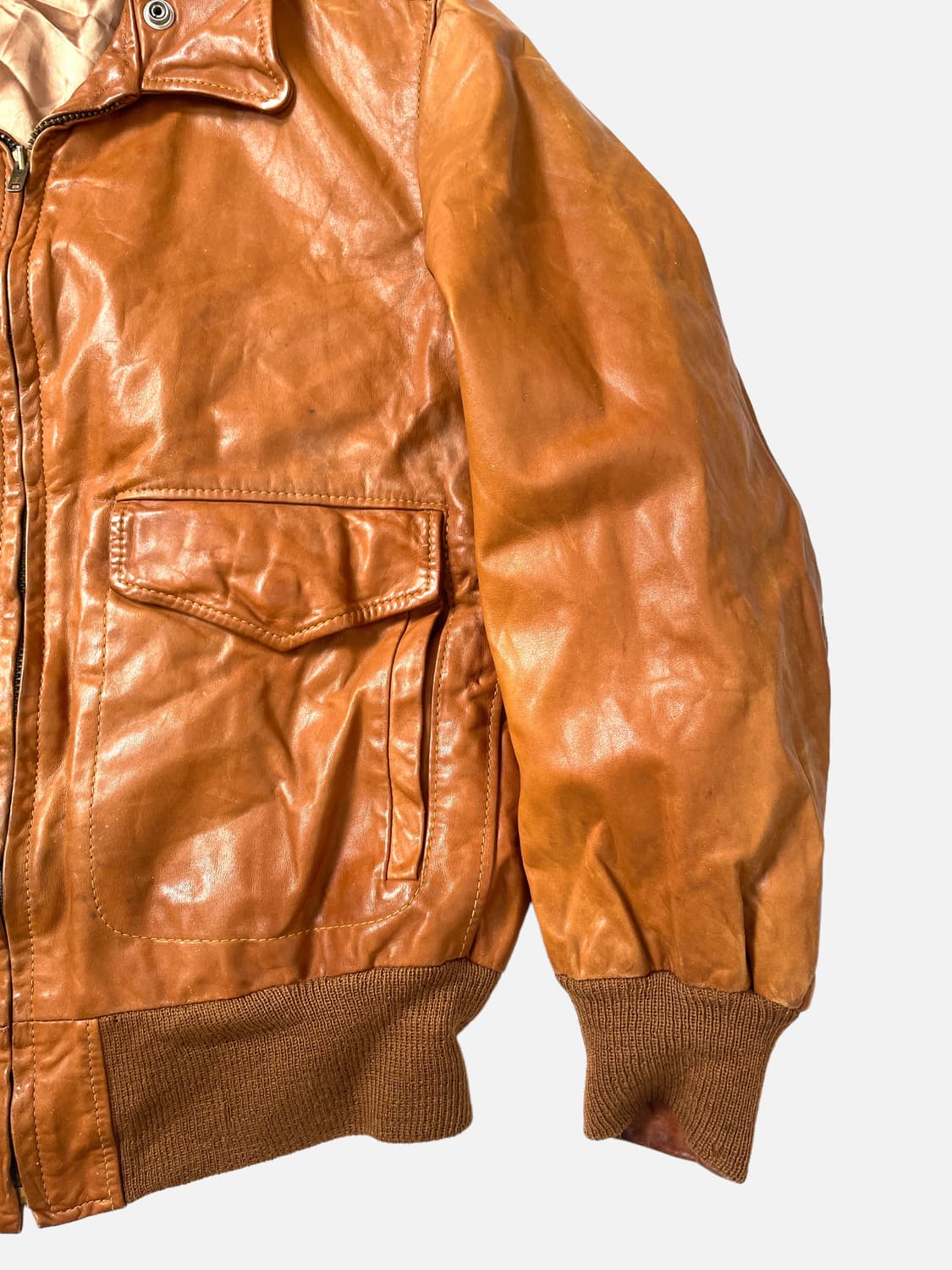 70s north beach Leatehr Jacket 상품이미지3