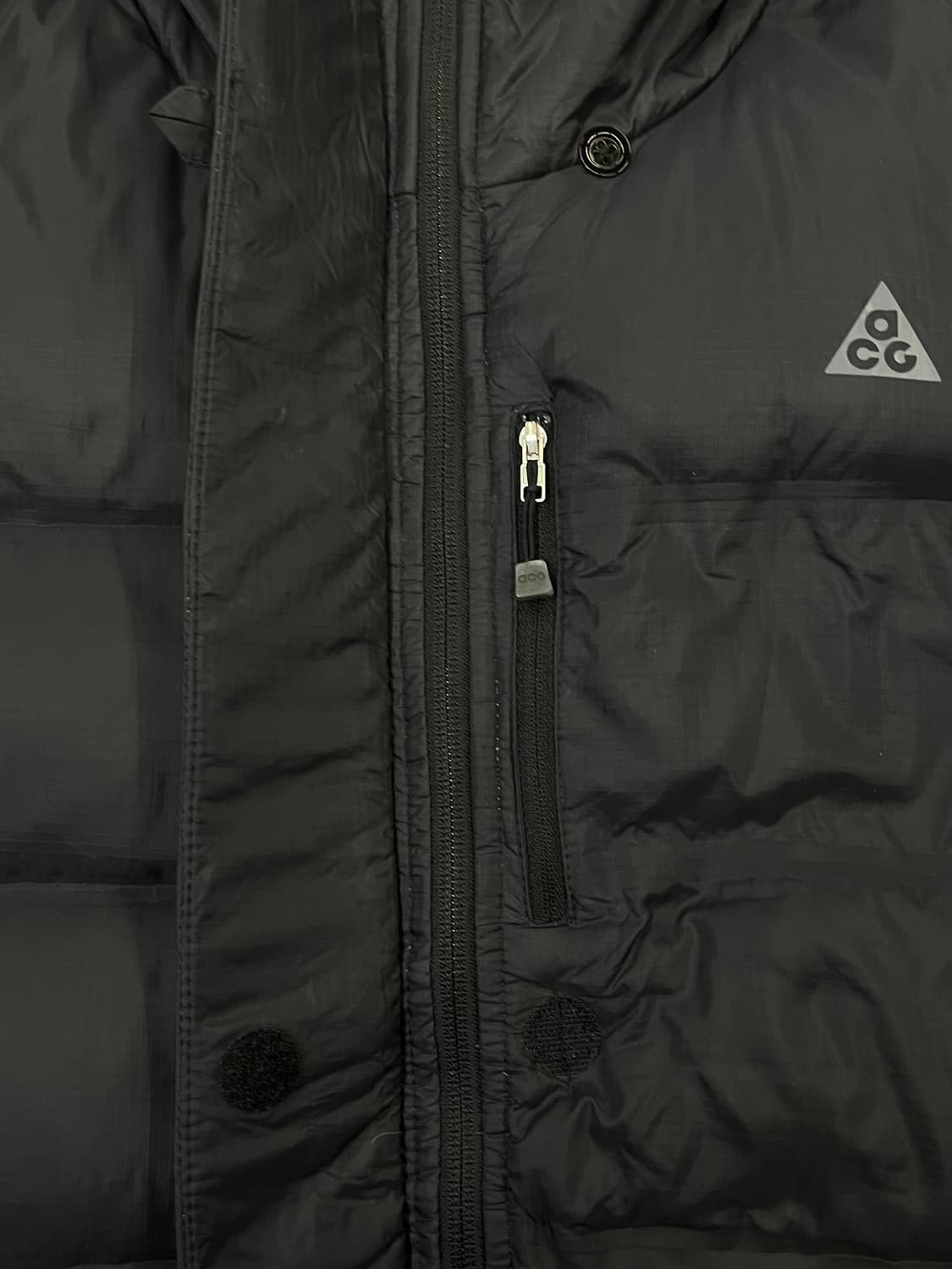 나이키 acg 후드 구스 다운 패딩 블랙 L #csz1788 상품이미지7