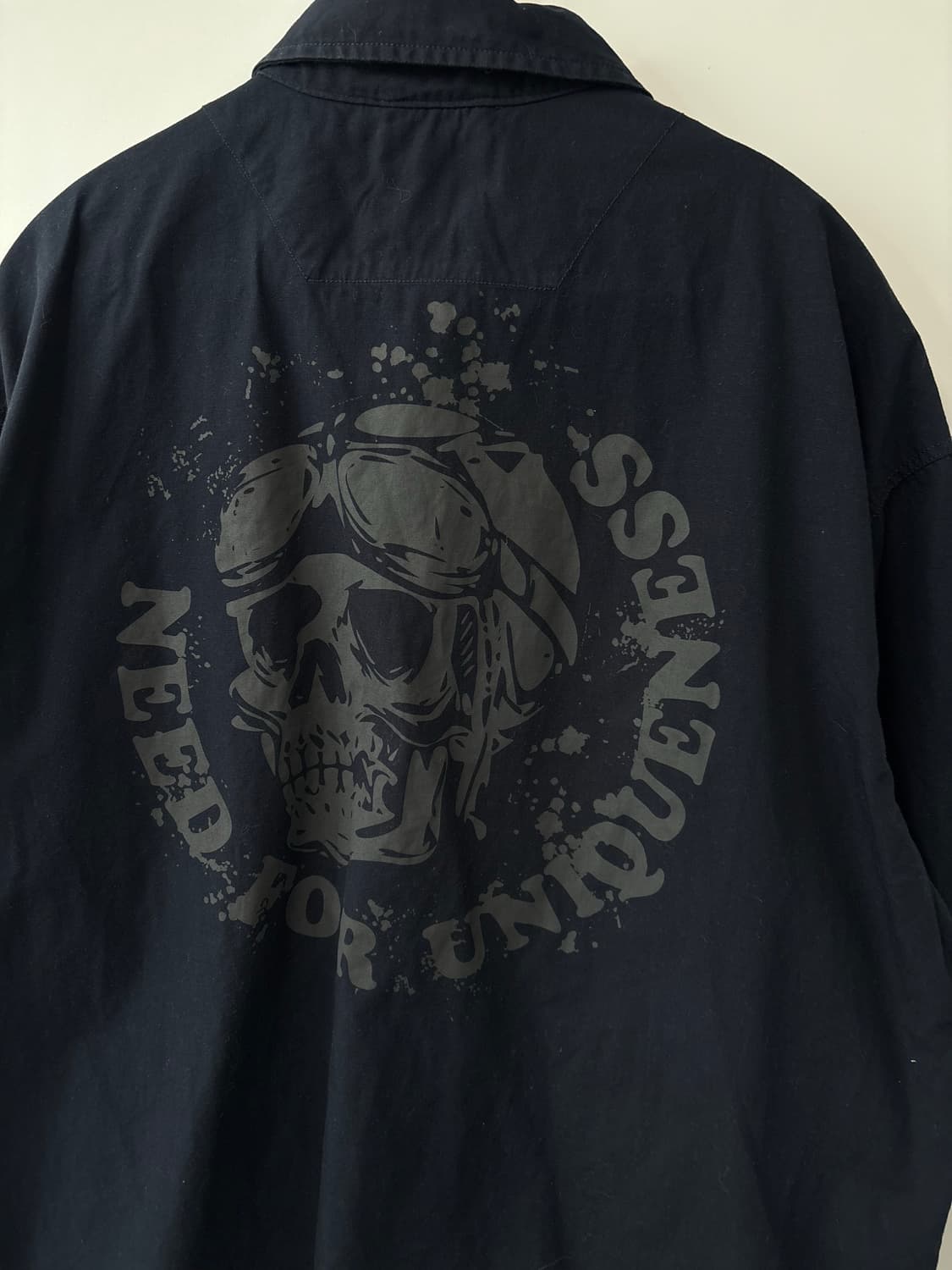 버커루 스컬 워크 반팔 셔츠 상품이미지5